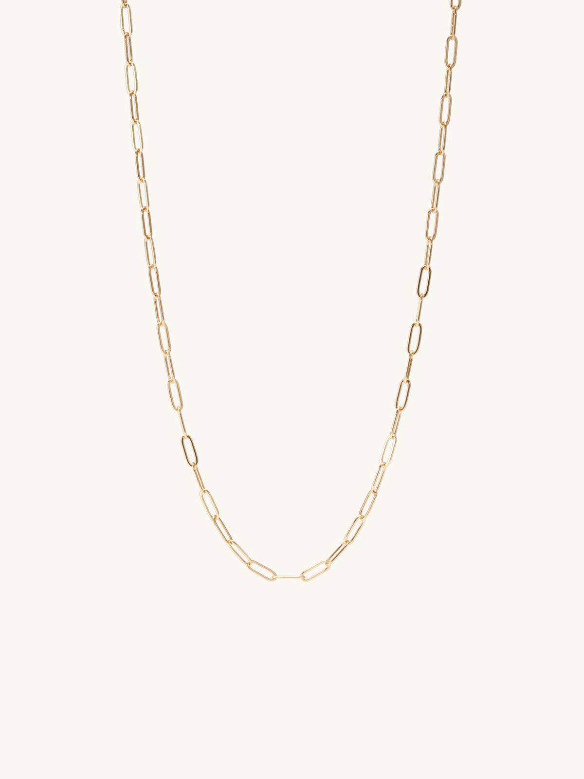 Buckle Chain Pearl Necklace