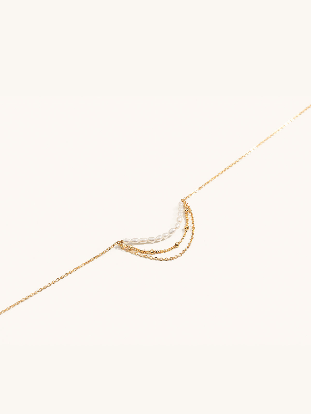 Crescent Tassel Necklace