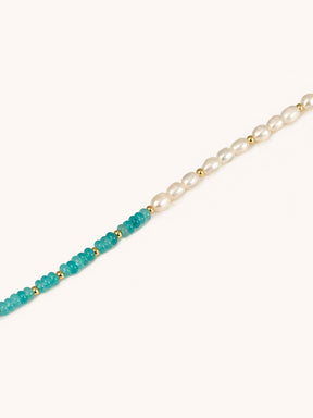 Pearl Stone Necklace