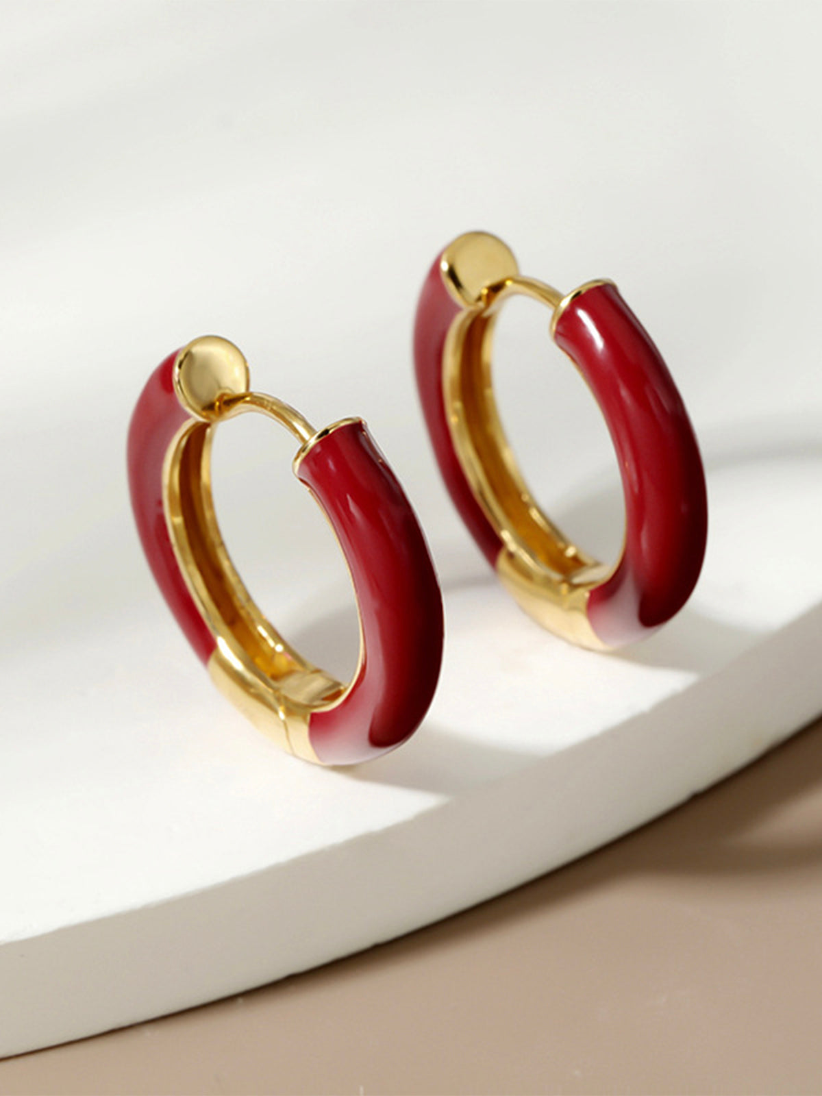 Ankola Red Earrings