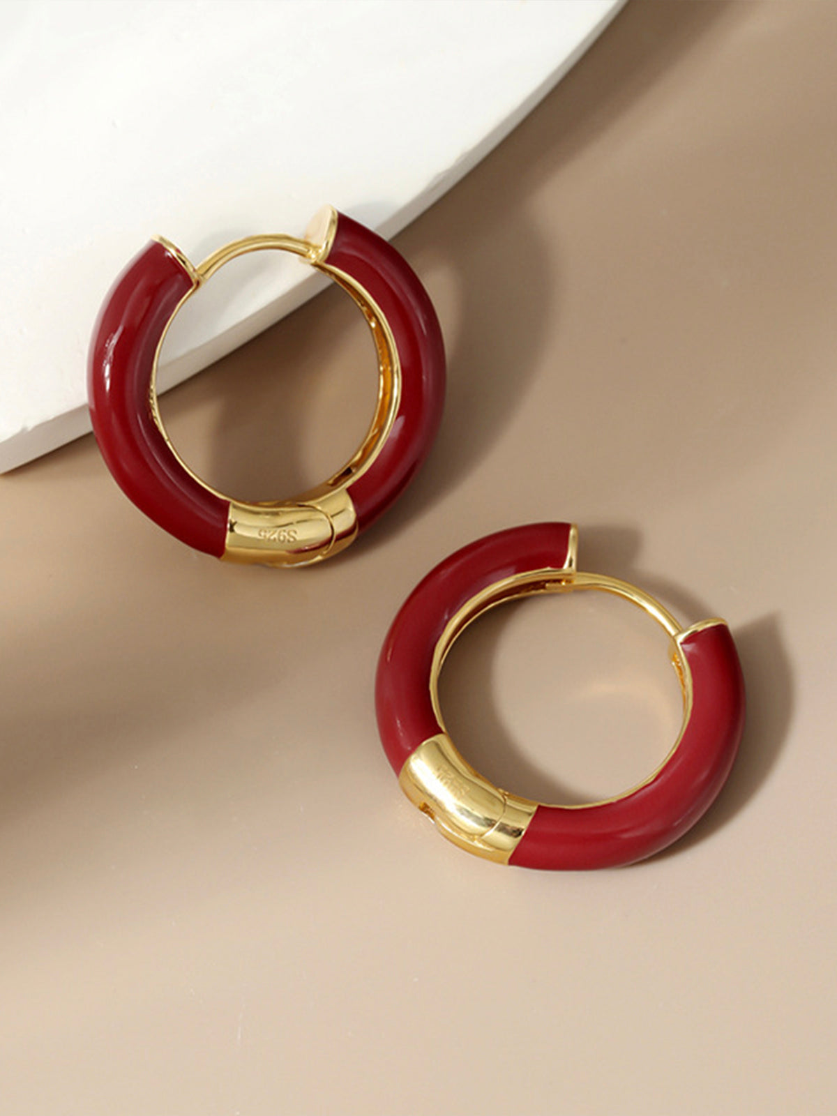 Ankola Red Earrings