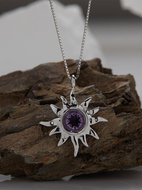 Silver,Amethyst