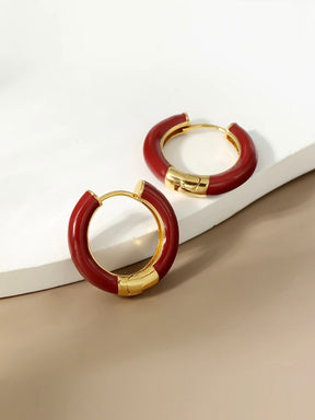 Ankola Red Earrings