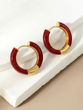 Ankola Red Earrings