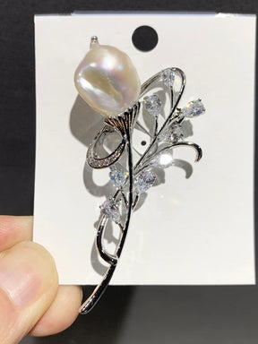 Baroque Pearl Silver