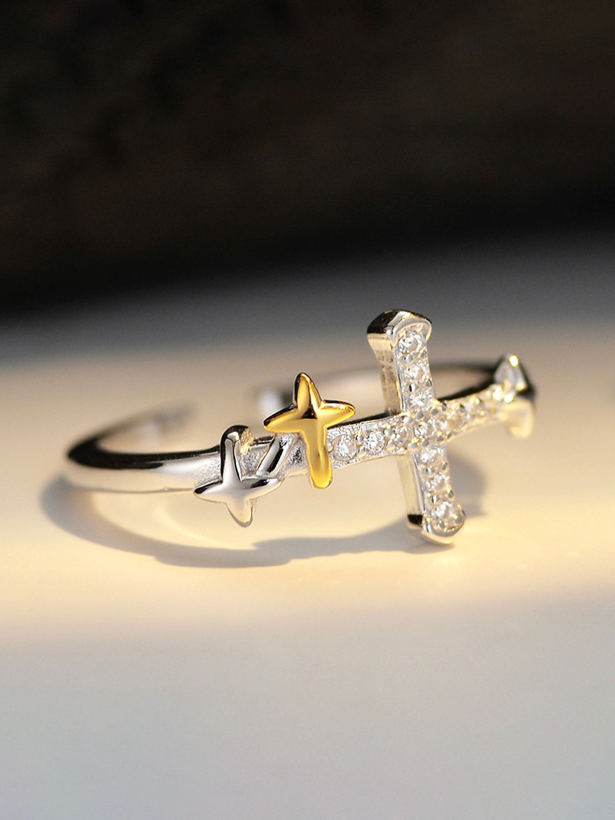 Cross Star Ring