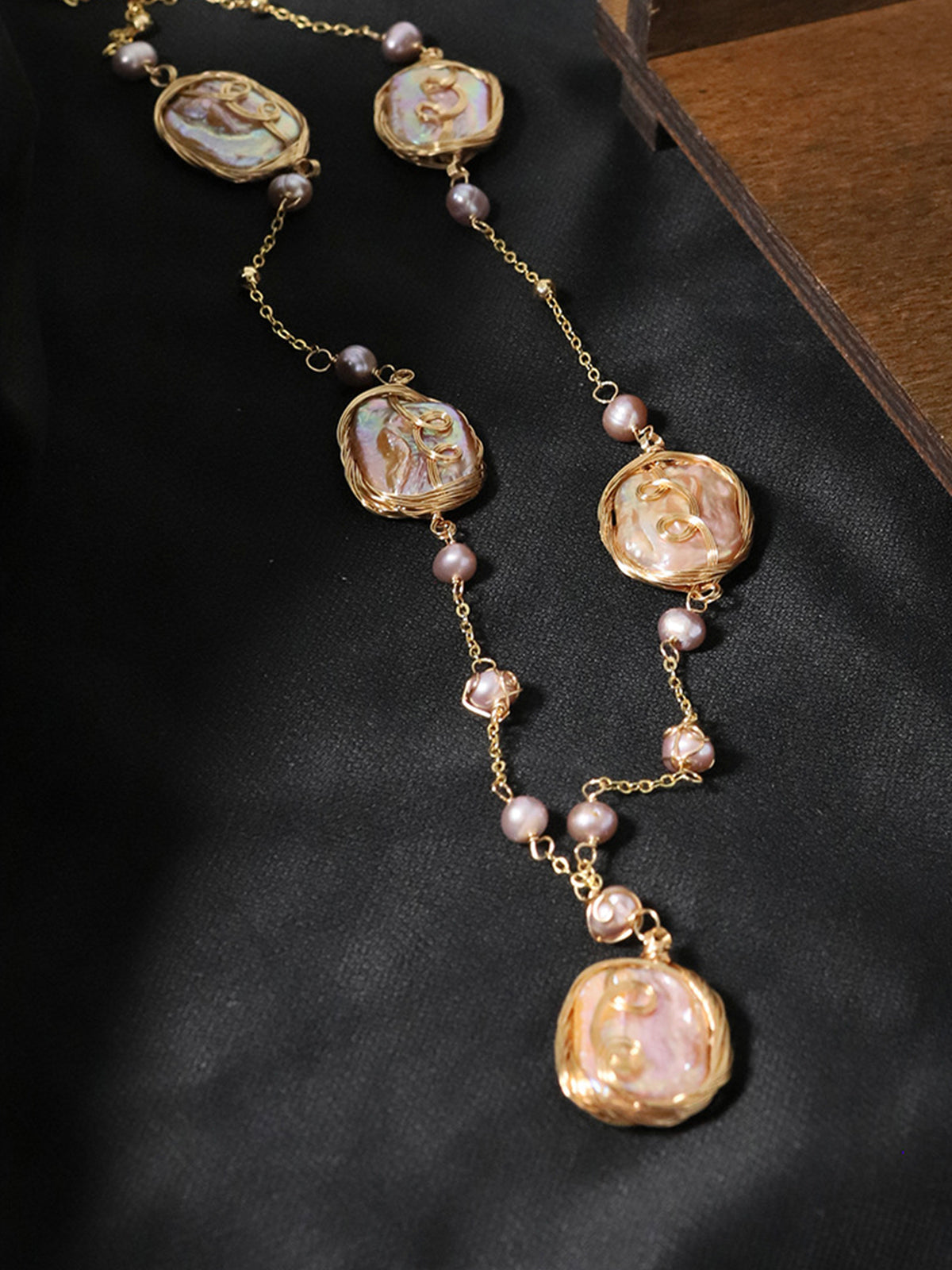 Love Baroque Pearl Necklace