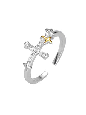 Cross Star Ring