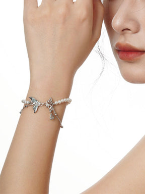 Enamel Butterfly Bracelet