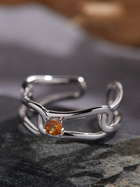 Citrine,Silver