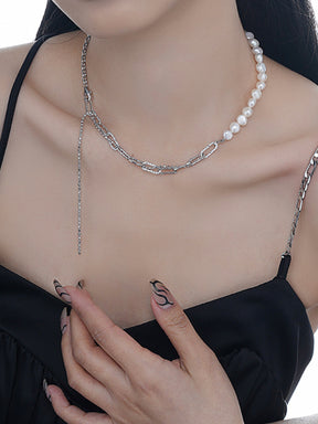 Baroque Pearl Choker Necklace