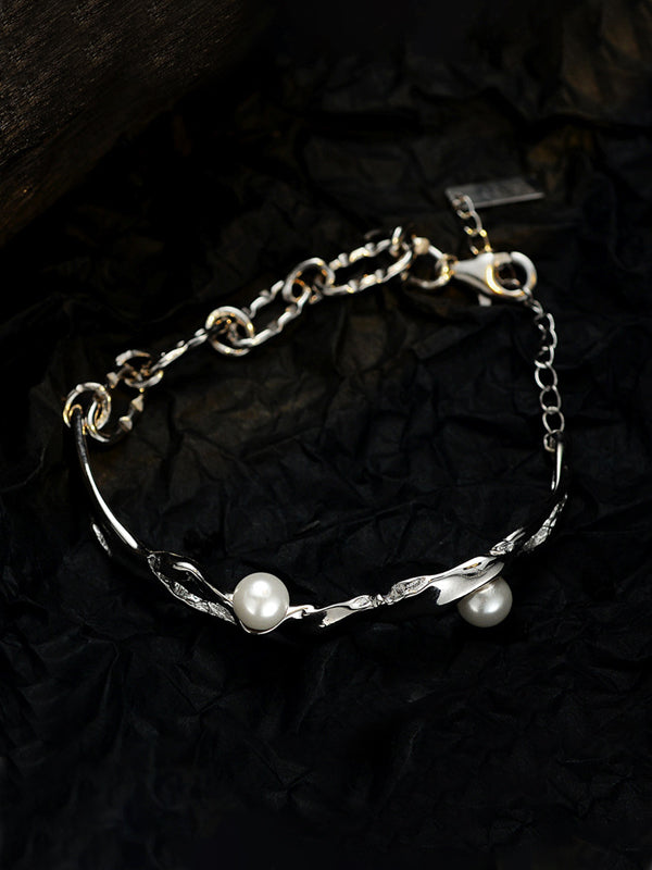 Round Pearl Irregular Bracelet